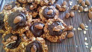 biscuits croquants à lavoine et aux amandes recette délicieuse et saine [upl. by Esorrebma]