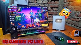 RG GAMERZ PC Live 👍Jaldi se Aa Jao Guys Live Aa Gaya Hu🔥 GARENA FREE FIRE 💖 freefire fflive [upl. by Einttirb]