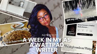 a week in the life of a wattpad writer📖 ep004 [upl. by Leler]