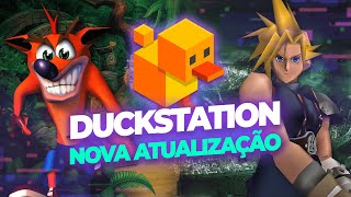 Duckstation NOVA ATUALIZAÇÃO 2024  Melhor Configuração para o Emulador de PS1 [upl. by Ejroj]