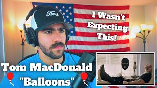 Tom MacDonald  Balloons REACTION [upl. by Schuler586]