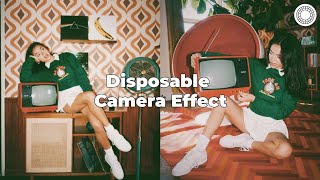 Disposable Camera Effect  VSCO Tutorial  VSCO Photo Editing [upl. by Mistrot]