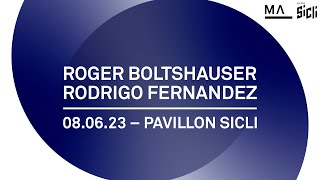 ROGER BOLTSHAUSER amp RODRIGO FERNANDEZ  Conférence  Saison 2022  23 [upl. by Landrum]