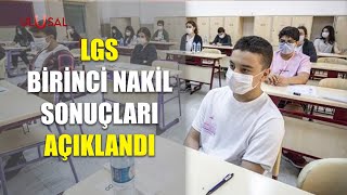 LGS birinci nakil sonuçları açıklandı [upl. by Semmes]