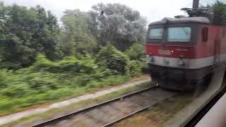 Zugfahrt S Bahn erreicht den Bahnhof Spielfeld Steiermark [upl. by Osicran496]