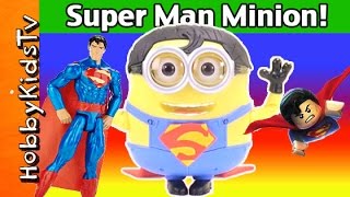 SUPERMAN MINION PlayDoh Suit  Toy Review [upl. by Malcom]