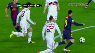 FC Barcelona vs AC Milan 40 Highlights with English Commentary UCL 201213 [upl. by Thrift]