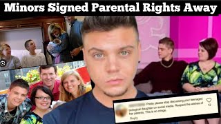 TEEN MOM Tyler Baltierra TELLS ALLblocked by adoptive parents [upl. by Bernhard125]