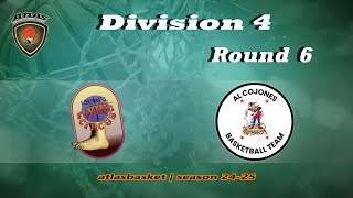 Atlasbasket  Div 4Round 6  LFC vs AL COJONES [upl. by Anitsrihc]