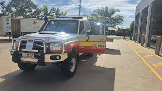 QFRS 730 Mareeba Station Visit [upl. by Ainigriv]