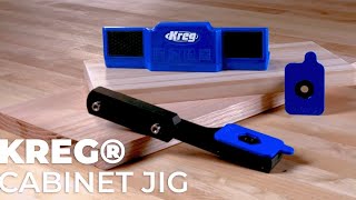 Kreg Cabinet Door Mounting Jig  New Product [upl. by Garcia925]