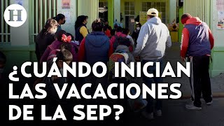 ¿Por qué la SEP recorrió el inicio de las vacaciones de invierno en algunas primarias y secundarias [upl. by Nimrac]