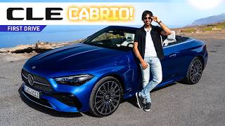 First Drive 2024 Mercedes CLE 450 Cabriolet 6 Cyl [upl. by Husha]