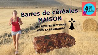 Réaliser des barres énergétiques maison pour le sport et la randonnée  recette barredecereales [upl. by Sheppard744]