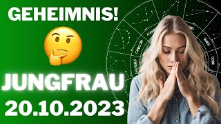 JUNGFRAU ♍️🤫 ERZÄHLE KEINEM DAVON 😳 Horoskop  20Oktober 2023 jungfrau tarot [upl. by Allecsirp]