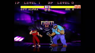 BEST MUGEN FIGHTS GUY vs EDIE [upl. by Nylle]