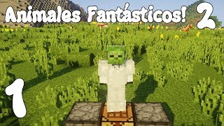 NUEVA SERIE Minecraft SERIE DE MODS ANIMALES FANTÁSTICOS T2 Cap1 [upl. by Ailefo]