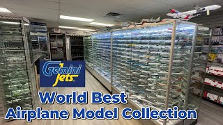 4K  Gemini Jets Las Vegas  The World best Airplane Model Shop  Collection Nevada 🇺🇸 [upl. by Shoifet]