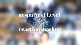 aespa Next Level mv reaction mashup [upl. by Wilona]