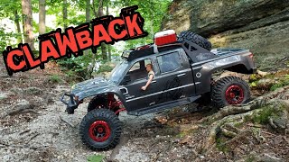 Redcat Clawback 15 scale crawling with Particle Man [upl. by Marsh919]