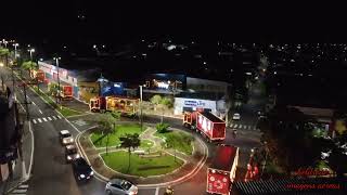 caravana natal coca cola 2022 drone mini 2 [upl. by Icyac]