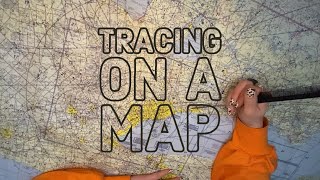 Map Tracing ASMR  Gentle Whispers [upl. by Aekim]