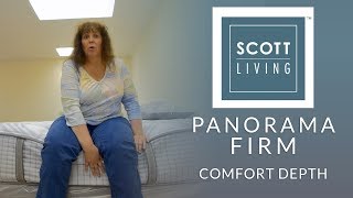 Restonic Scott Living Panorama Firm Mattress Comfort Depth 2 [upl. by Tsuda358]