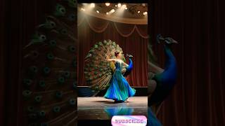 A dancer fusion with a peacock on AGT americagottalent magic trending [upl. by Ricarda757]