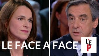 Faceàface François Fillon  Aurélie Filippetti  LEmission politique le 23 mars 2017 France 2 [upl. by Mischa]