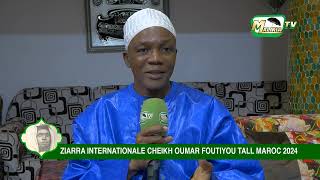 CHEIKH IDRISS OUATTARA CIV  ZIARRA INTERNATIONALE CHEIKH OUMAR FOUTIYOU TALL MAROC 2024 [upl. by Eimaj]