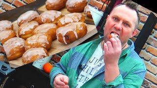 DOMOWE PĄCZKI MEGA PUSZYSTE Z KONFITURĄ Donuts   Oddaszfartucha [upl. by Enifesoj189]