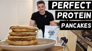 How To Make Perfect Protein Pancakes  Simple Recipe [upl. by Pepin]