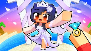 Getting MARRIED to APHMAU in Minecraft [upl. by Latsryk]