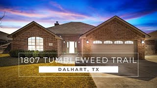 1807 Tumbleweed Trail  Dalhart TX [upl. by Allesiram]