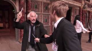 Jamies Dream School  Simon Callow on Stage Fighting Choreography [upl. by Ellehcram994]