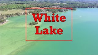 Aerial View of White Lake July 2018 [upl. by Richel]