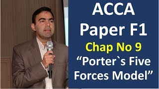 ACCA F1  Accountant in business  Porters Five Forces Analysis explained in detail [upl. by Oigufer813]