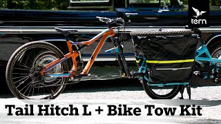 Tern Tail Hitch L and Bike Tow Kit [upl. by Eitak81]