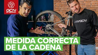 Cómo Medir la Cadena de la Bicicleta [upl. by Enitsirc]