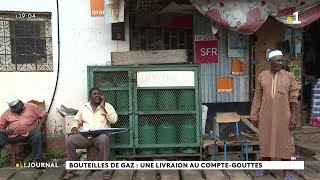 Bouteilles de gaz  une livraison au comptegouttes [upl. by Gayleen]