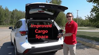 How Much Cargo Space Is There in a 2020 Toyota Highlander [upl. by Jacquie]