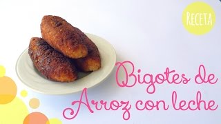 Aprende a preparar Bigotes de Arroz con Leche  Blooudland by Sara [upl. by Blunt357]