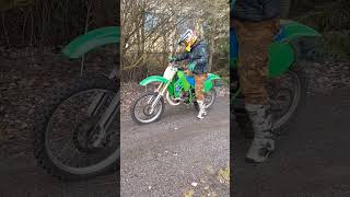 Kawasaki KX500 Soundcheck shorts [upl. by Lehctim]