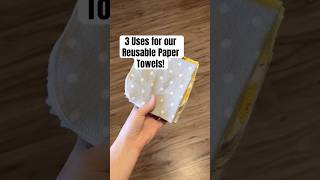 3 Uses for our paperless towels you probably didn’t think of 💚 kitchengadgets cleantok [upl. by Kcirrem]