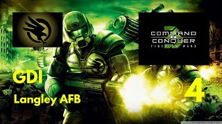 Command and Conquer 3 Tiberium Wars GDI 4 Langley AFB [upl. by Flaherty352]