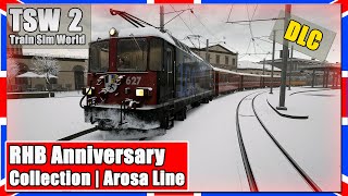 Train Sim World 2  RHB ANNIVERSARY COLLECTION  Arosa Line  TSW 2 PCDeutsch [upl. by Samson]