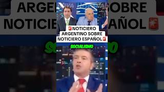 🚨NOTICIERO ARGENTINO SOBRE NOTICIERO ESPAÑOL🚨donaldtrump españa argentina rtve pedrosanchez [upl. by Leatrice137]