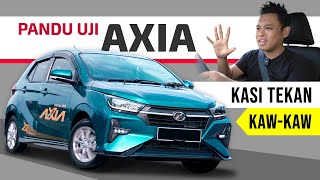 Perodua AXIA 2023 Corner Sedap Tapi Enjin Bising [upl. by Eninnaj]