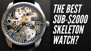 The Best Skeleton Watch under 2000 Tissot TComplication Squelette Review [upl. by Iasi]