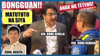 BONGGUANG BONG REVILLA VS BONG NEBRIJA AT PAYO NI CONG BOSITA [upl. by Eusadnilem442]